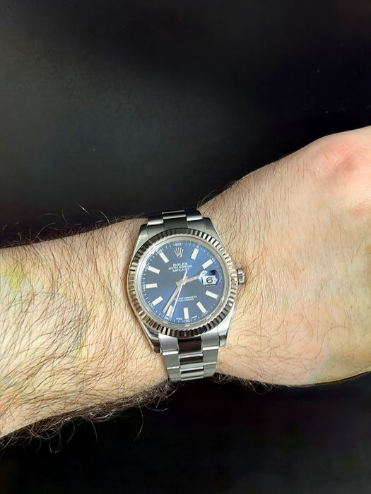 Мужские часы Rolex Datejust II Blue Dial 41, ref. 116334