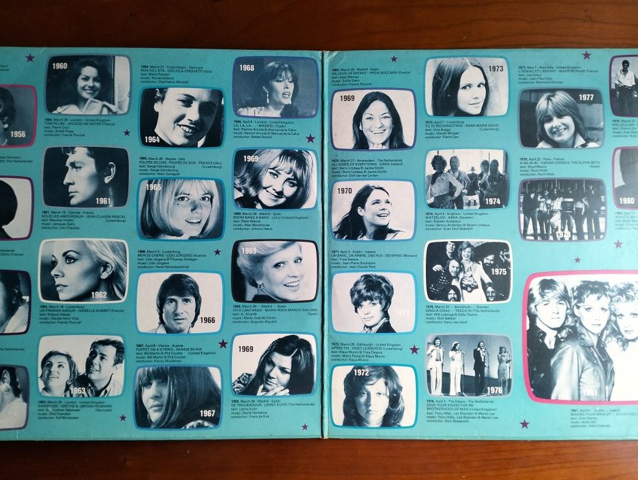 Disco de vinil LP duplo Eurovision Gala