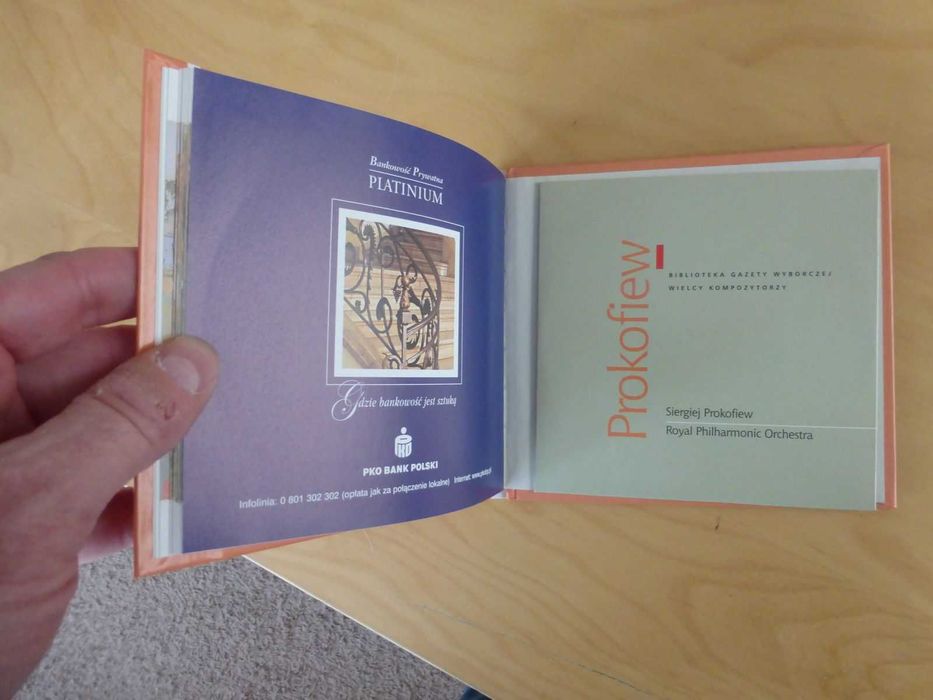 Prokofiew CD Wielcy Kompozytorzy cz. 14 Biblioteka Gazety Wyborczej