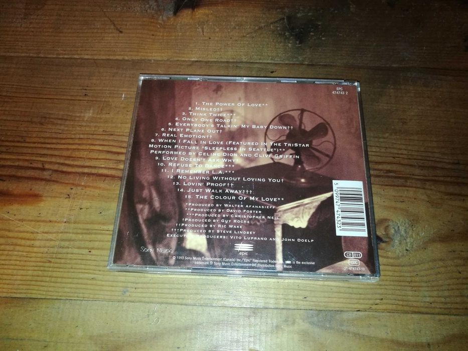 CELINE DION  - The Colour Of My Love CD