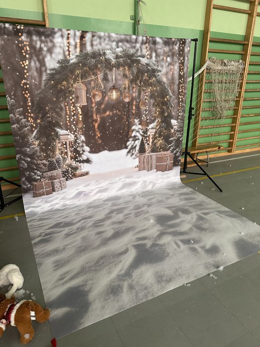 NOWE Tlo fotograficzne swiateczne 370cm