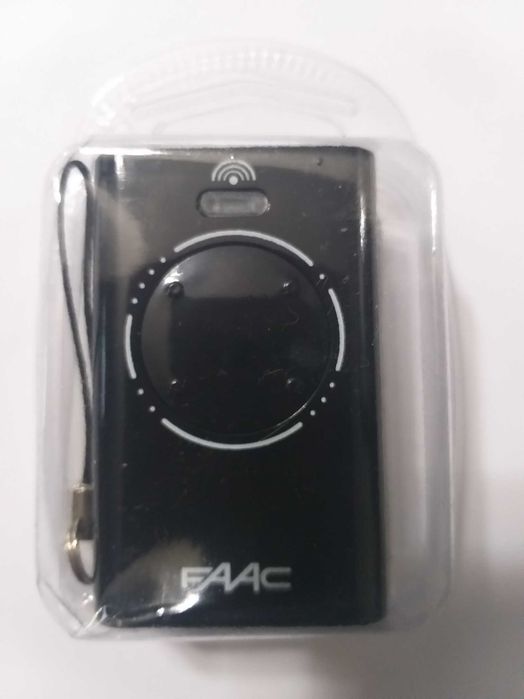 Comando Garagem Transmisor 4 Canais FAAC XT4 868 SLH LR Preto