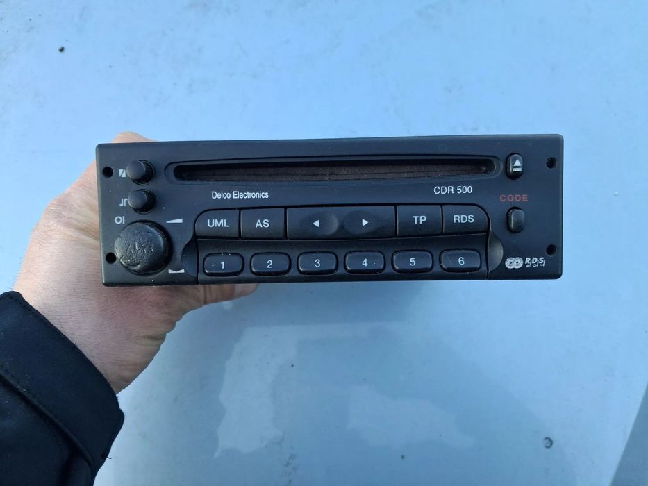 Radio fabryczne oryginalne Opel CDR500 Delco