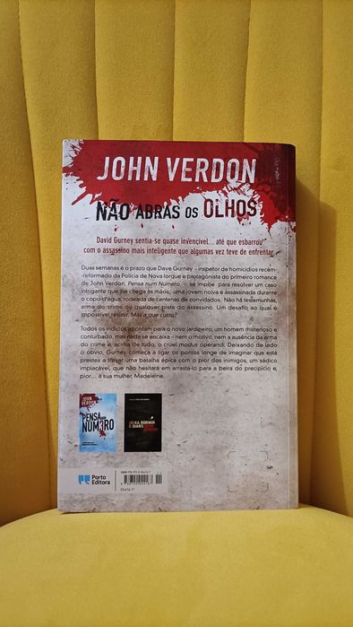 Livro Não Abras os Olhos