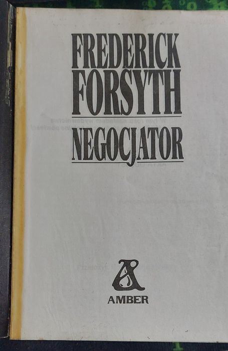 Frederick Forsyth - Negocjator
