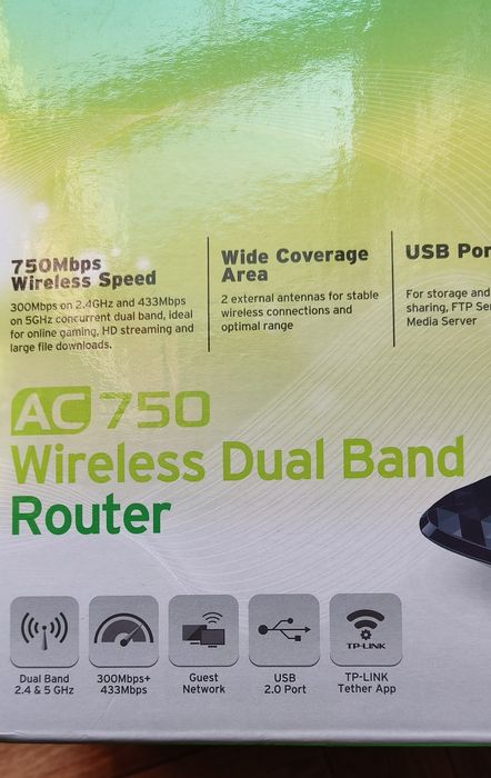 Router wifi TP-Link Archer C20.
