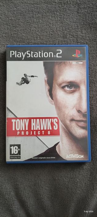 Gra Tony Hawk’s Project 8 na PS2