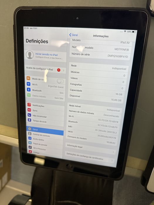 iPad Air 16 GB + Cellular 9.7"64409418434946122