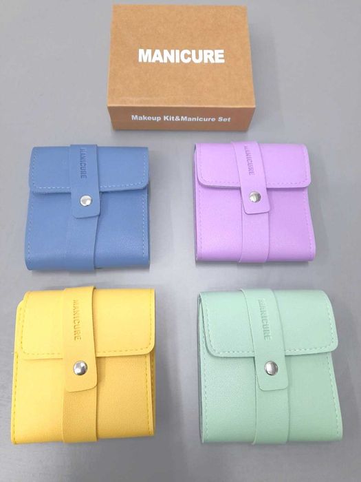 Conjunto de Ferramentas de Manicure e Pedicure (12 Peças)