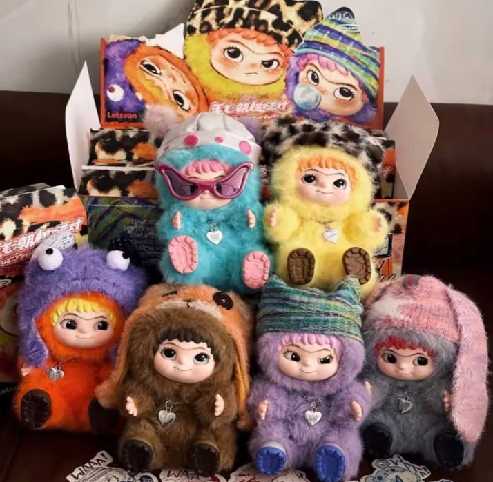 М'яка іграшка-брелок Wakuku Вакуку | Плюшевий брелок Labubu Лабубу