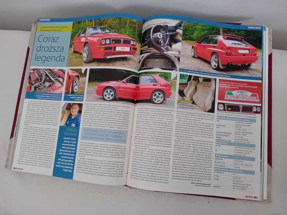 magazyn rajdowy WRC oprawione całe rocznik 2002, 2003, 2004, 2005