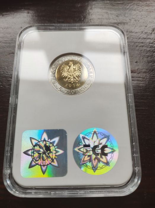 25 Lat Wolności 5zł 2014r MS 68