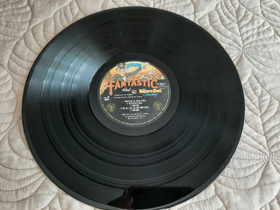 Elton John - Captain Fantastic & B.D.C. - Japão - Vinil LP