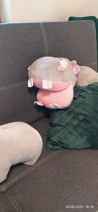 Maskotka hipopotam 50 cm