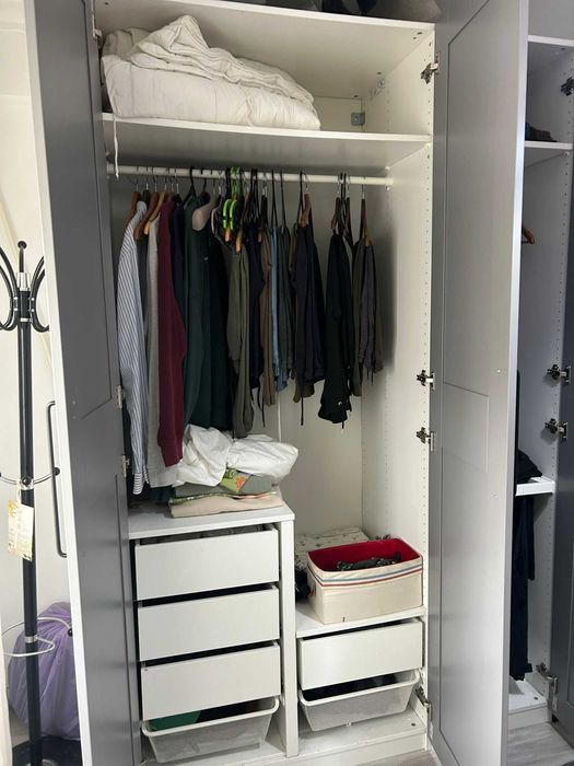 Cama e Mobília de quarto, vendo em separado, negociável