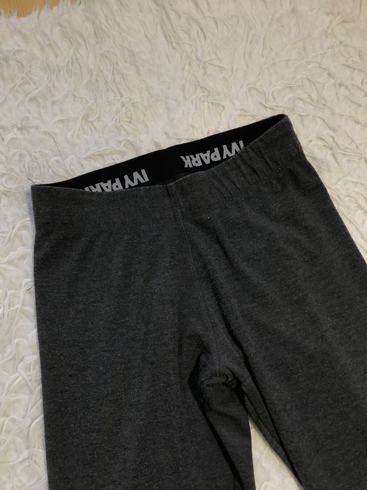 Spodnie dresy legginsy Ivy Park rozmiar S szare