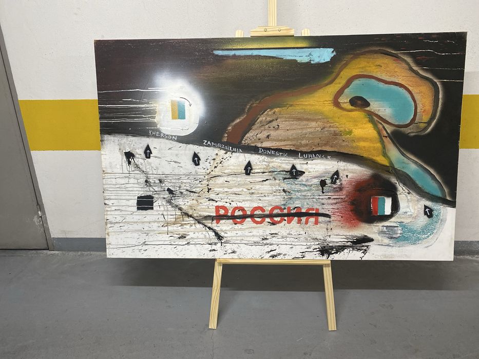 Tecnica mista sobre tela