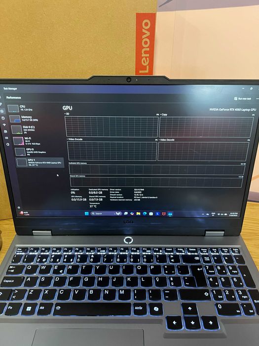 Gaming Laptop Lenovo i7-13650HX, NVIDIA GeForce RTX 4060