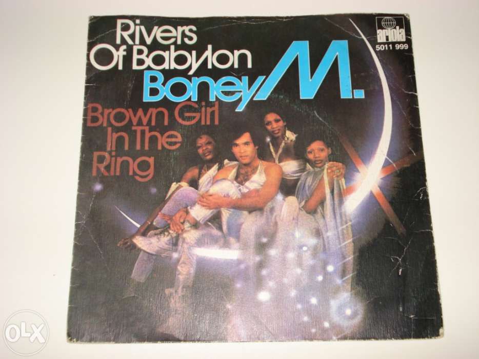 Disco Vinil Single - Boney M. - "Rivers Of Babylon" (1978)