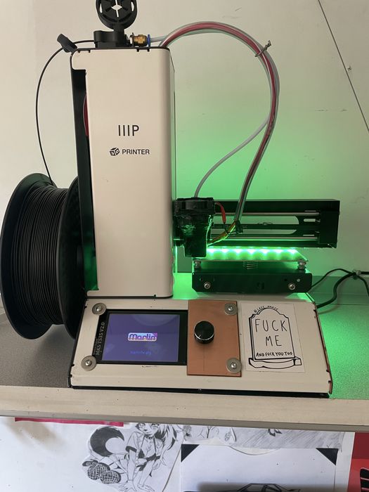 Drukarka 3D MPSM V2 (Monoprice Select Mini V2) z nową płytą MKS Robin Nano V3.1, TMC2209, ekran dotykowy