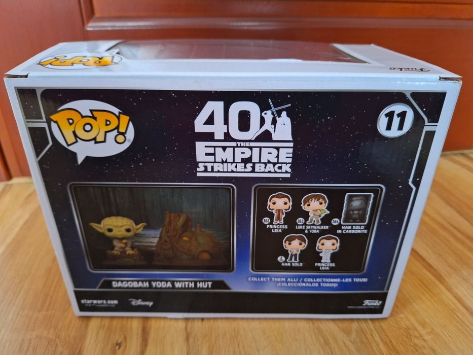 Funko pop Dagobath Yoda with Hut 11 Star Wars Gwiezdne wojny figurka