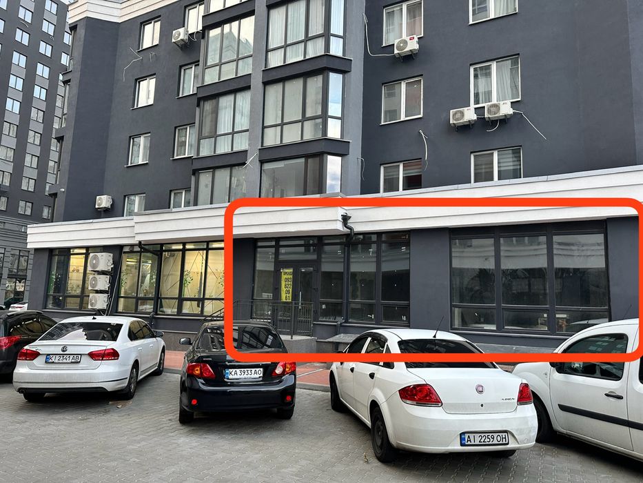 Оренда комерційного приміщення на першому поверсі 204 кв.м. 35кВт