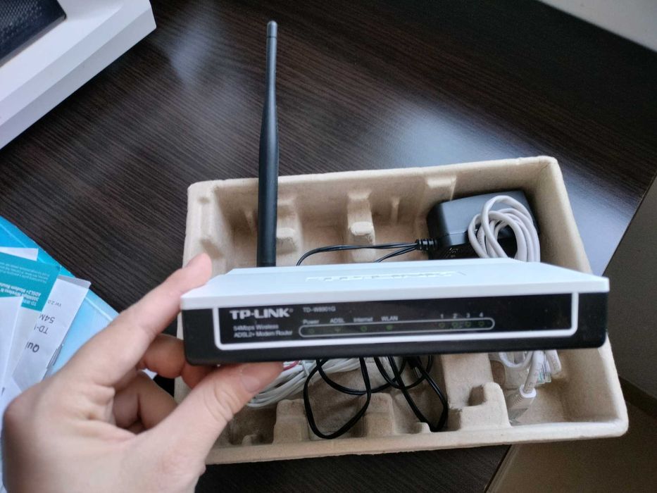 Router TP-Link wireless g adsl2+