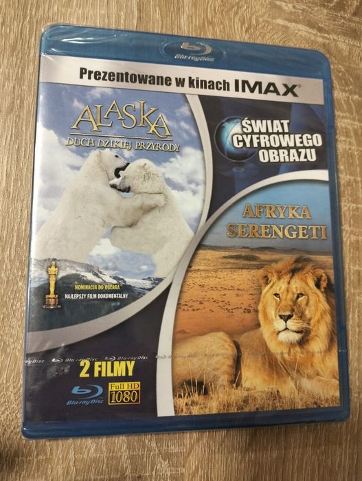 Płyta blu-ray Film Alaska/Afryka nowa w folii