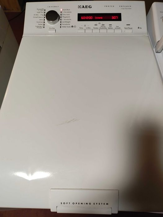 Pralka  AEG 40 cm .1-6 kg/1200.Gwarancja. LCD Gwar.Super model.