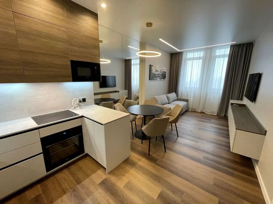 Інвертор Перша здача,новий ремонт 57м2 ЖК Manhattan Берестейський 11