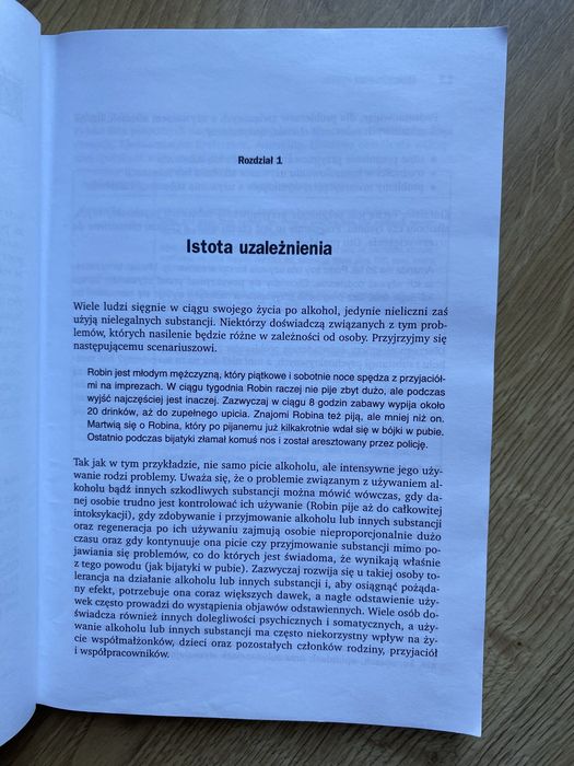 Uzależnienia Modele kliniczne i techniki terapeutyczne