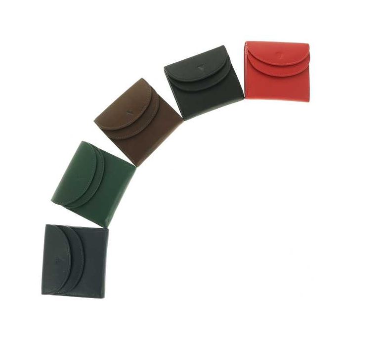 Skórzany portfel damski portmonetka damska skóra naturalna RFID