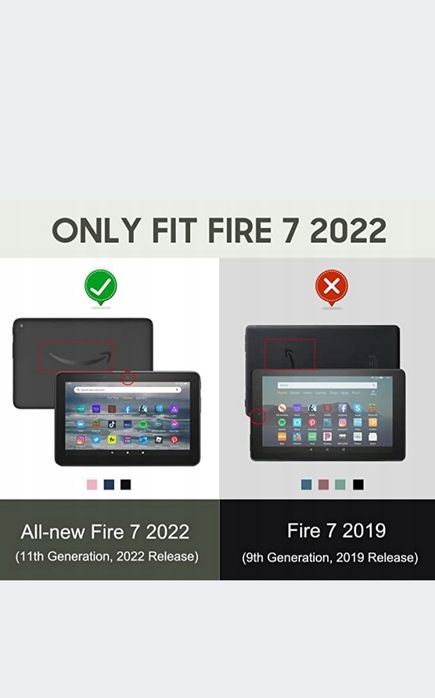 Obudowa MoKo kompatybilna z Kindle Fire 7