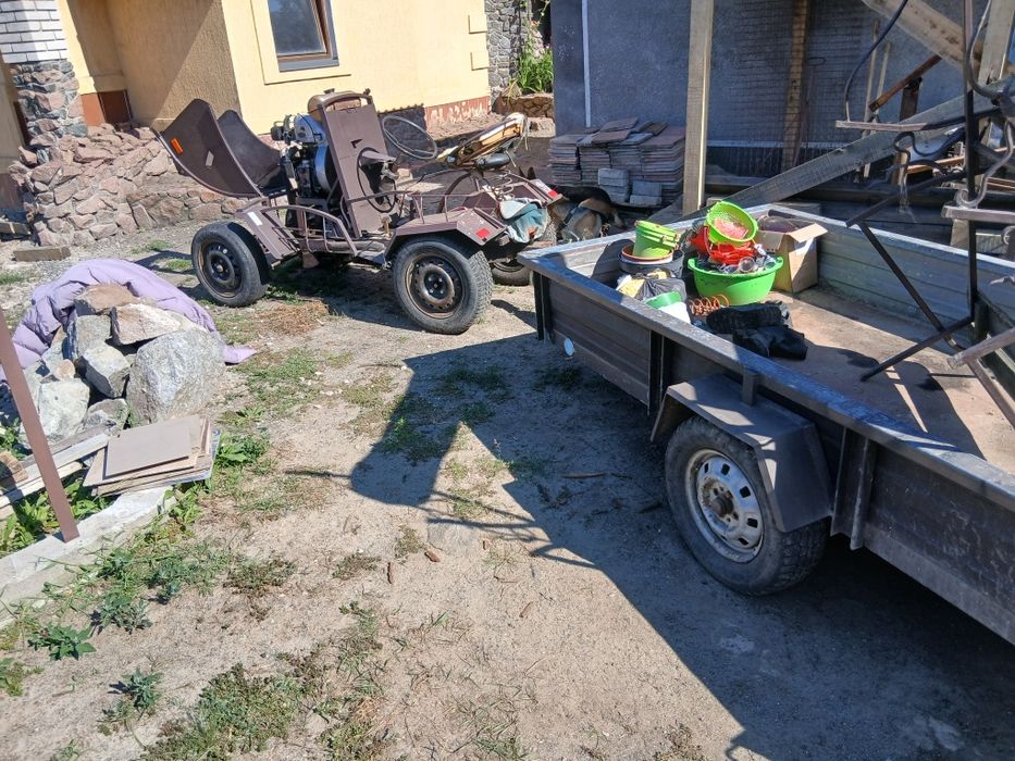 Саморобний міні -" трактор"