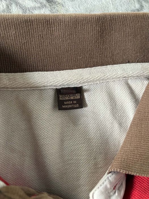 Czerwone polo napapijri
