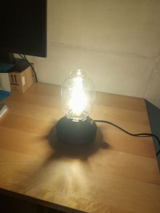 Candeeiro preto IKEA