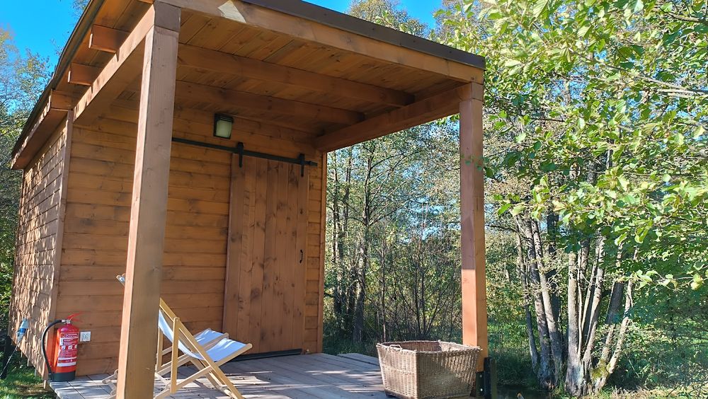Domki w Kokoszce, Swornegacie,  domek z balią/jacuzzi  i sauną,  Kaszuby Kokoszka