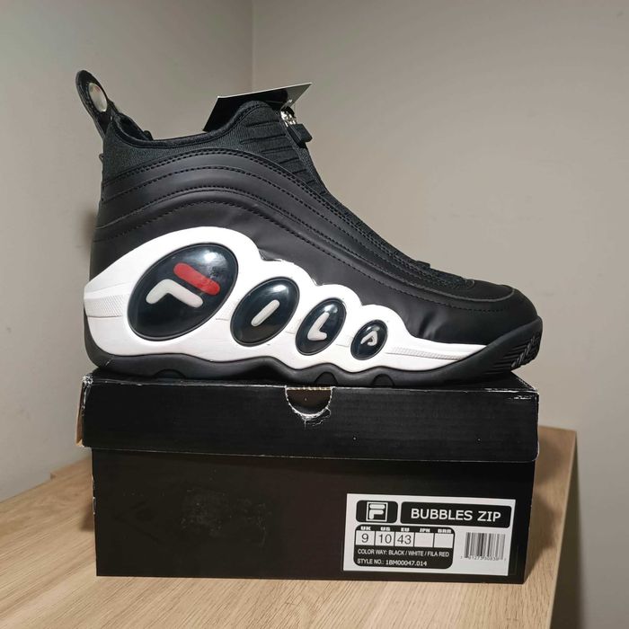 FILA Bubbles Zip r. 43 (27 cm) 1BM00047.014 Black/White/Fila Red