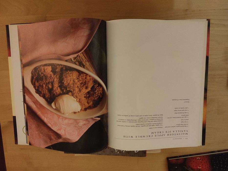 Livros de culinária de maçãs e bagas
