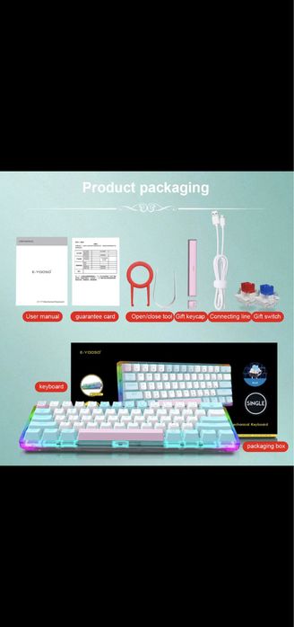 Teclado mecânico customizado