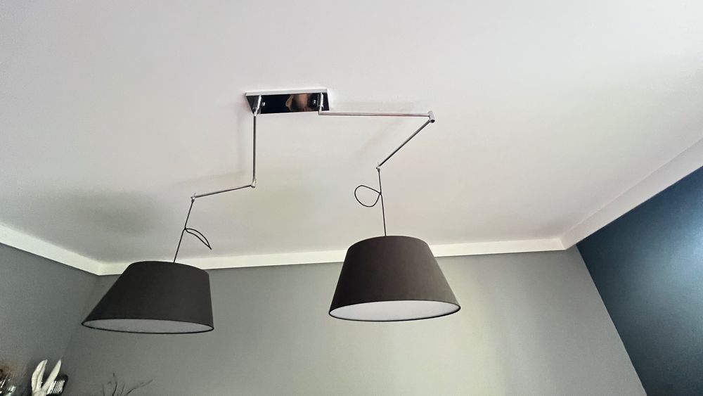 Lampa wisząca podwójna
