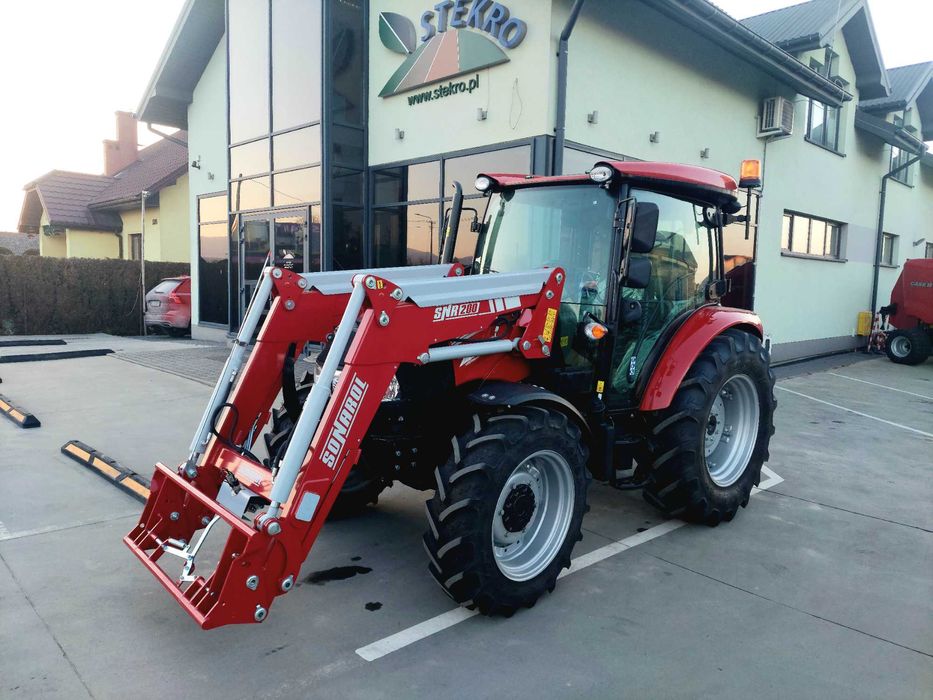 Ciągnik rolniczy CASE IH Farmall 75 A z ładowaczem czołowym SONAROL