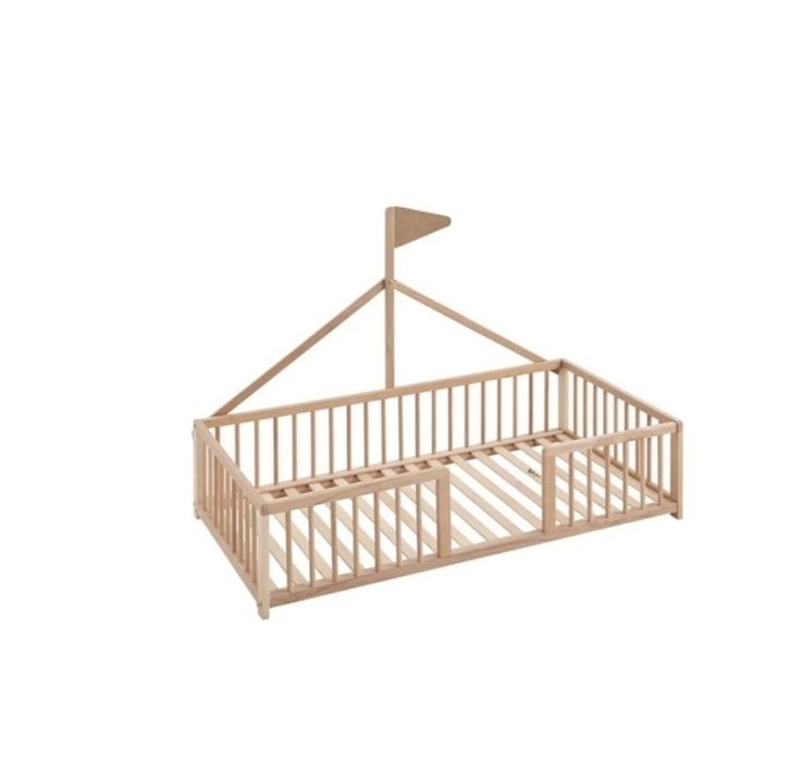 Cama montessori 140x70 + colchão e edredão