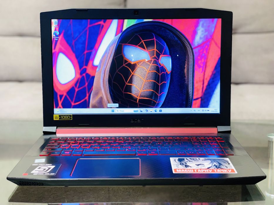 Acer Nitro 5/FHD/IPS/i5-8300H/4.0 GHz/8 ГБ/SSD 256/GTX 1050 Ti/4 ГБ