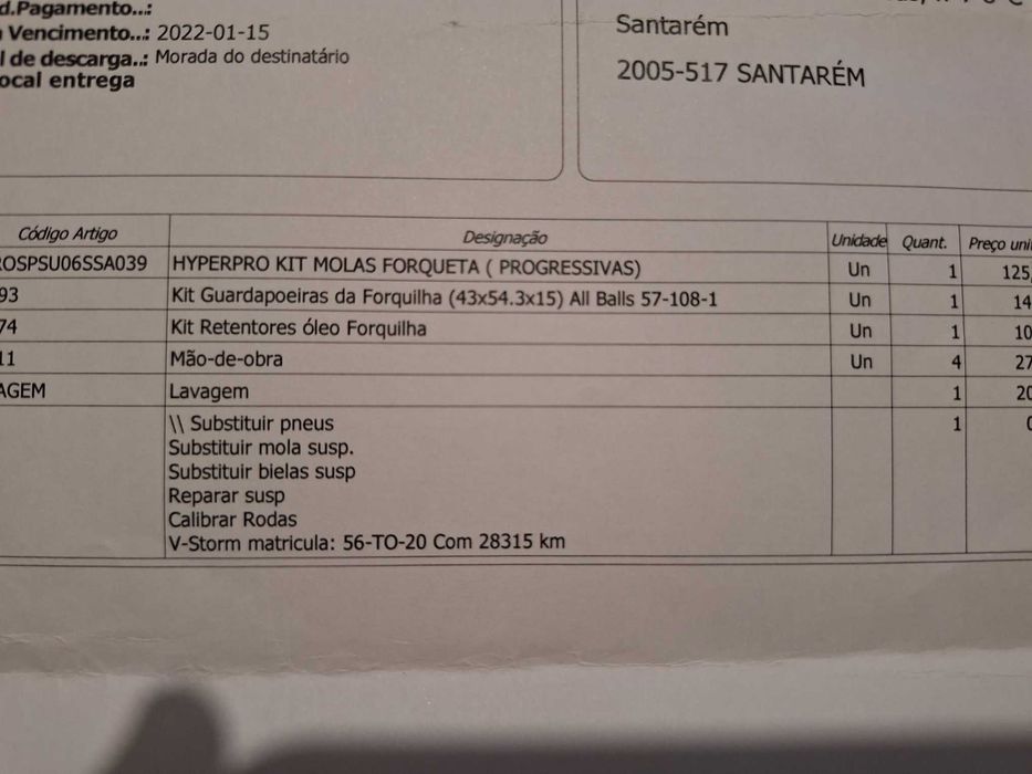 Suzuki VStrom 650XA com muitos extras