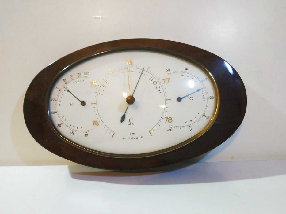Вінтажна домашня метеостанція (барометр) Німеччина