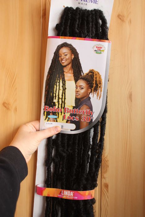 Искусственные локоны пряди Supreme hair Boho Batterffy 75см 5шт