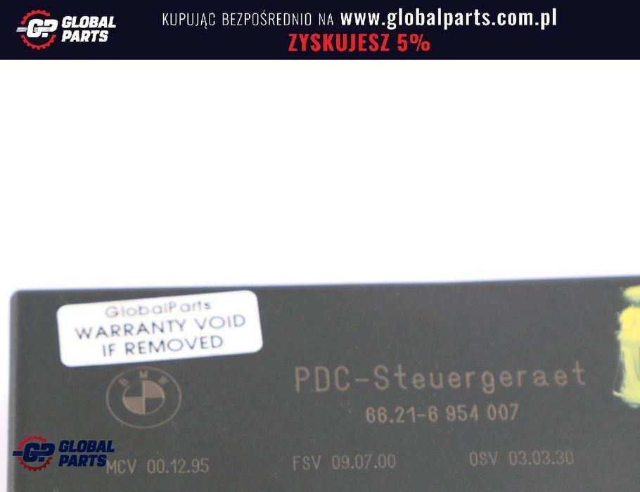 BMW E60 E61 E63 E65 Moduł Sterownik PDC Parkowania