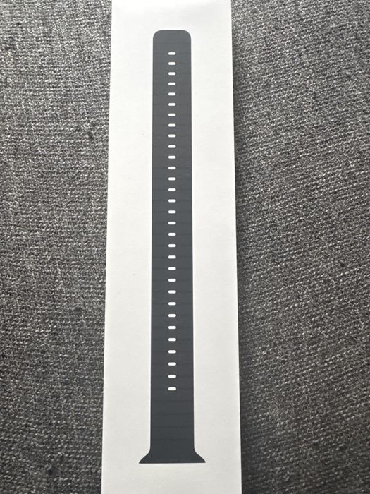Apple 49mm Navy Ocean Band Extension - Natural Titanium Finish
