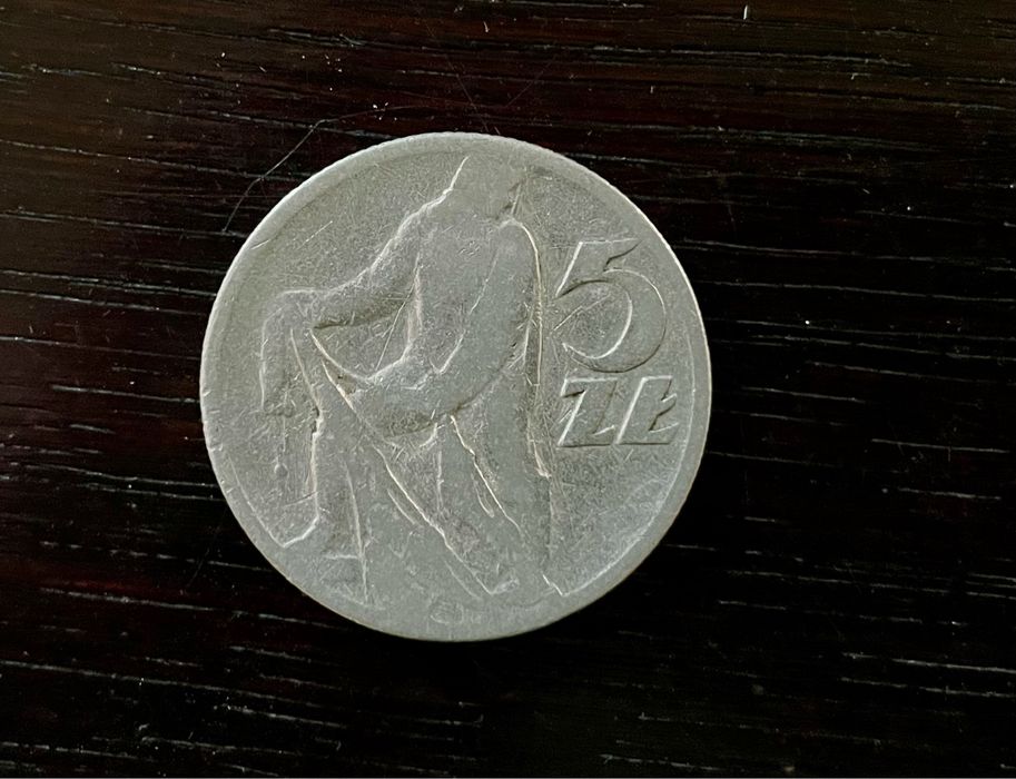 Moneta Rybak 5 zł 1959